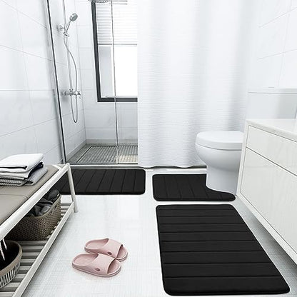 Non-Slip Memory Foam Bathroom Mat