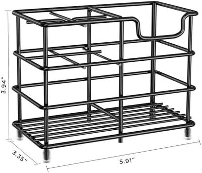 Small Stainless Steel Toothbrush Holder for Bathroom