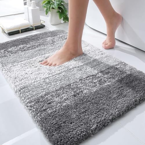 Extra Soft and Absorbent Microfiber Bathroom Rug